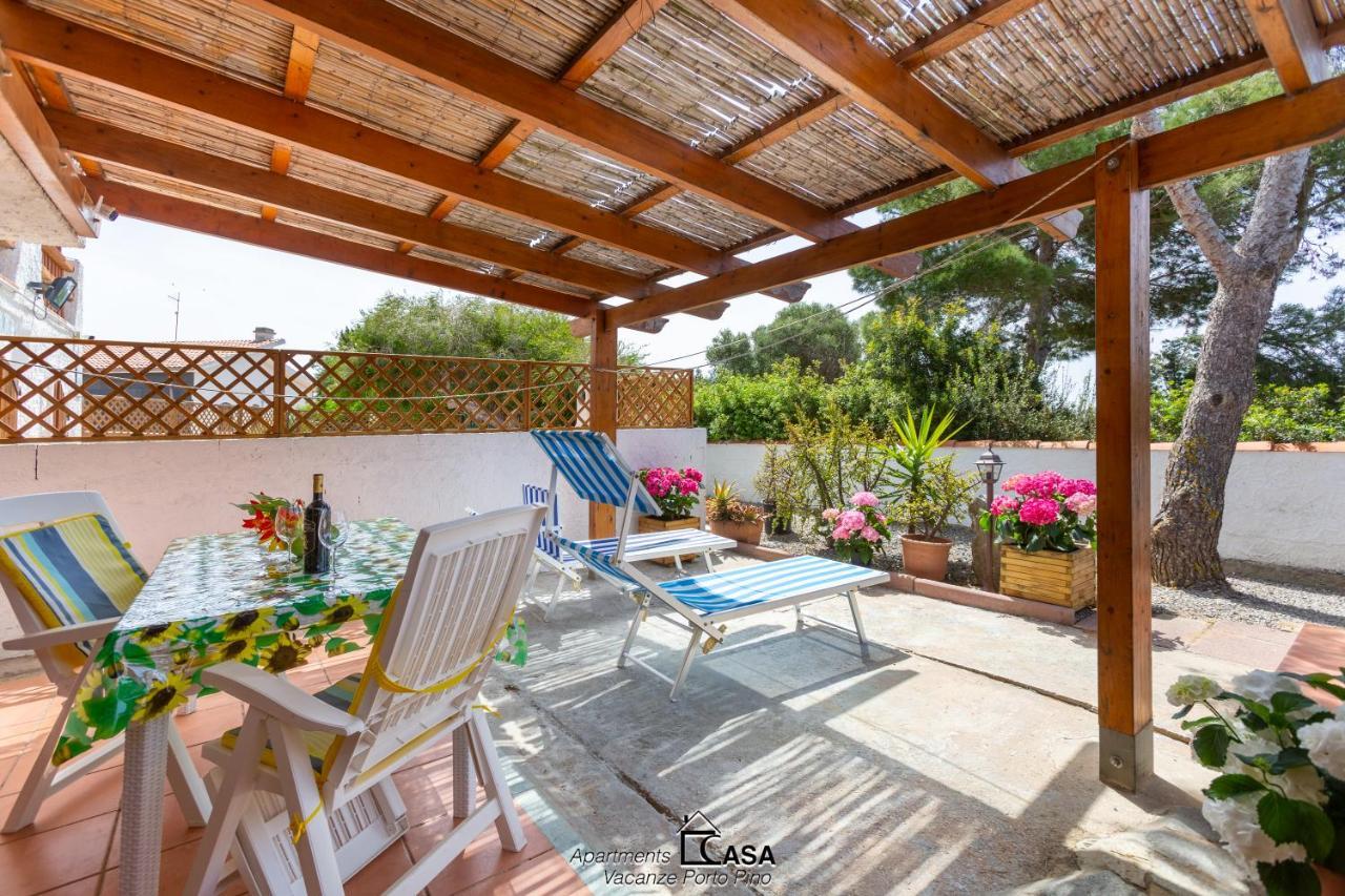 Apartments Casa Vacanze Porto Pino Buitenkant foto
